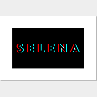 Selena Horizon Glitch Posters and Art